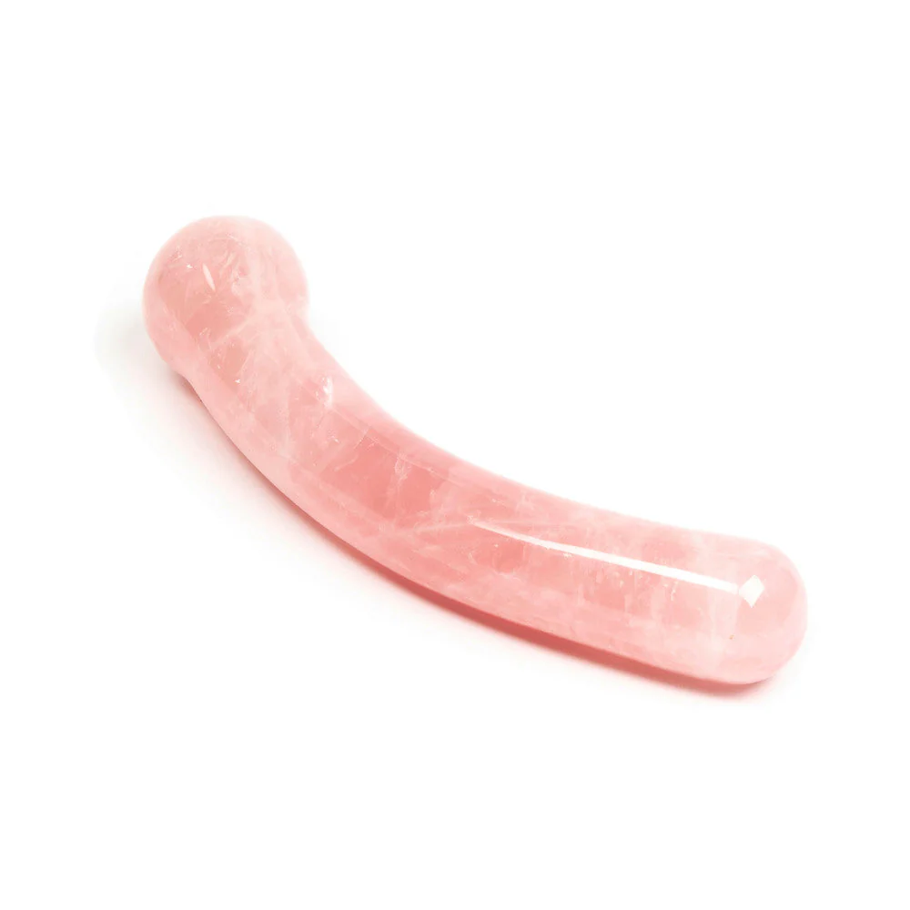 Chakrubs Heart Curve Rose Quartz Wand - Image 3