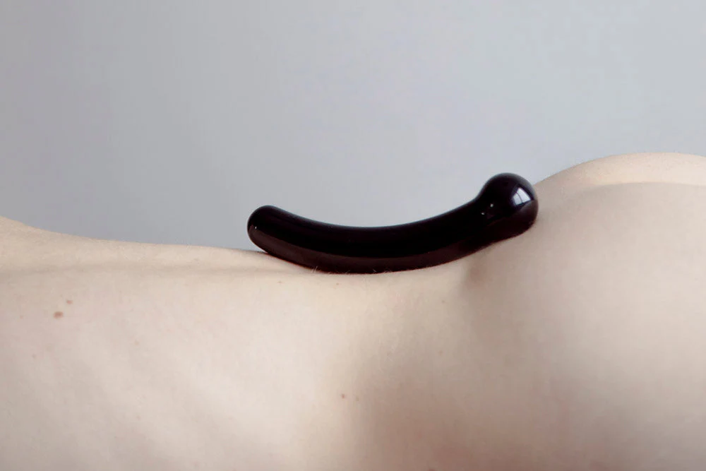 Chakrubs Xaga Curve Obsidian Wand - Image 6