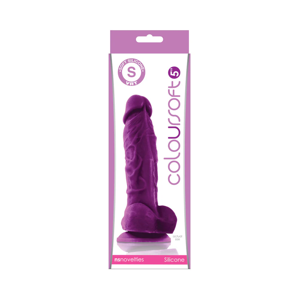 ColourSoft 5in Soft Dildo - Image 4