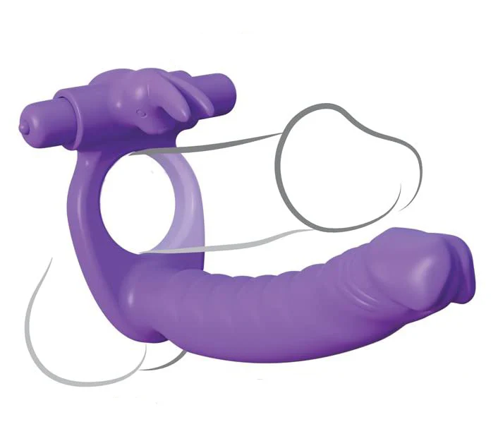 FCR Silicone Double Penetrator Rabbit - Image 3